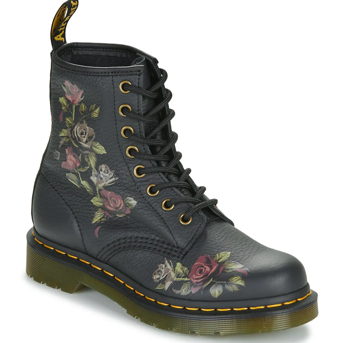 1460 DECAYED ROSES CLASSIC TUMBLED NAPPA