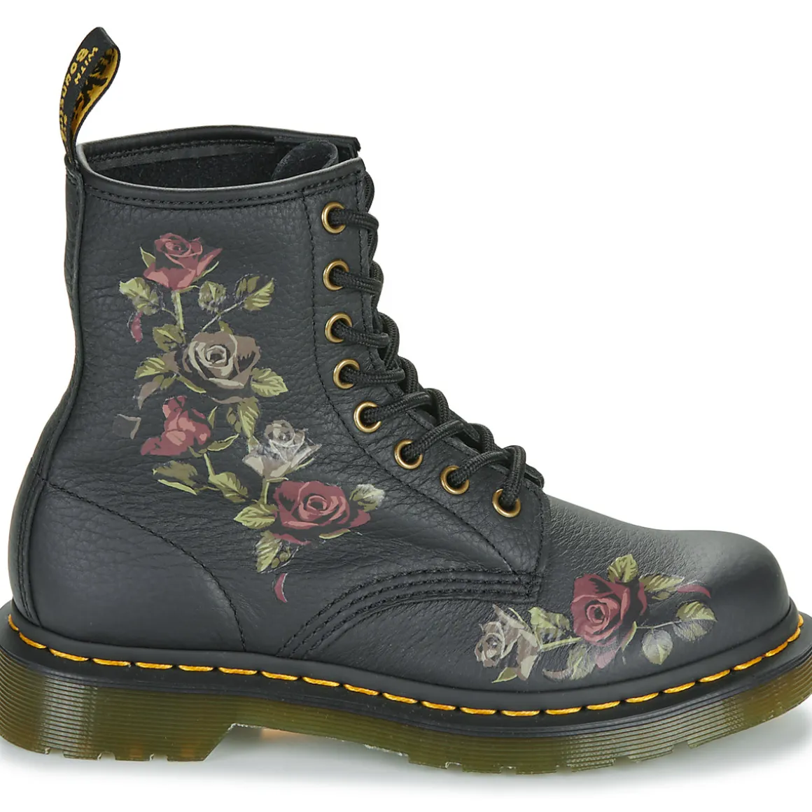 1460 DECAYED ROSES CLASSIC TUMBLED NAPPA