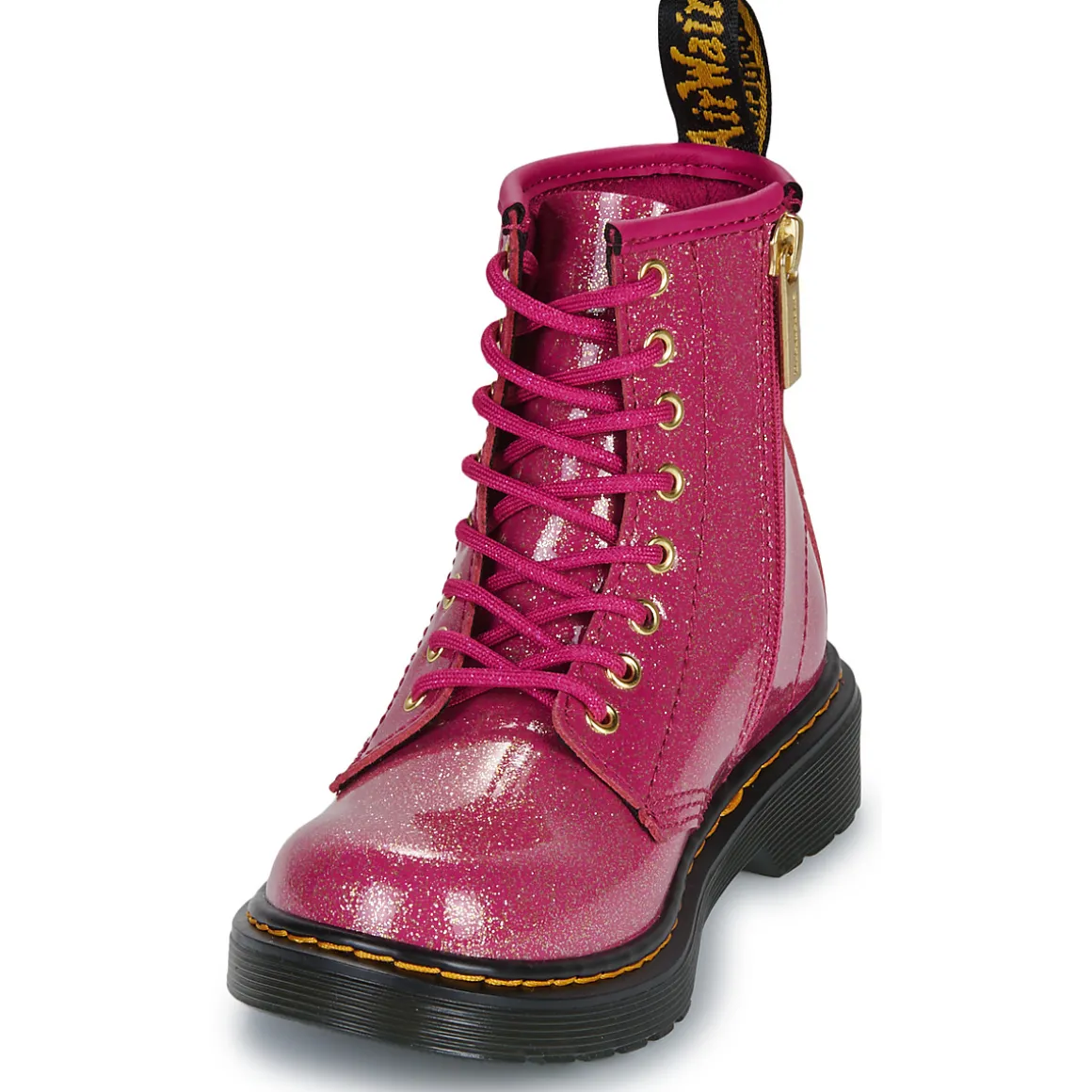 1460 J Fuchsia Silver Nebula Glitter