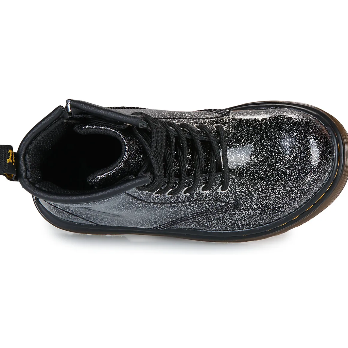 1460 T Black Silver Nebula Glitter
