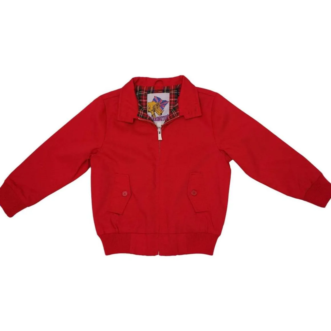 Blouson Harrington enfant rouge