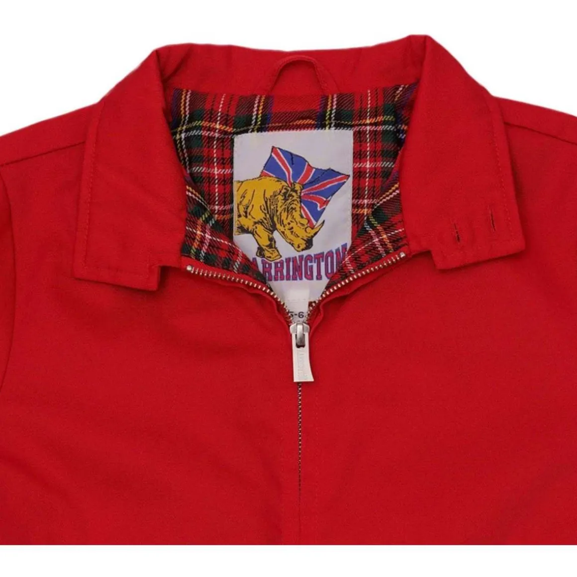 Blouson Harrington enfant rouge