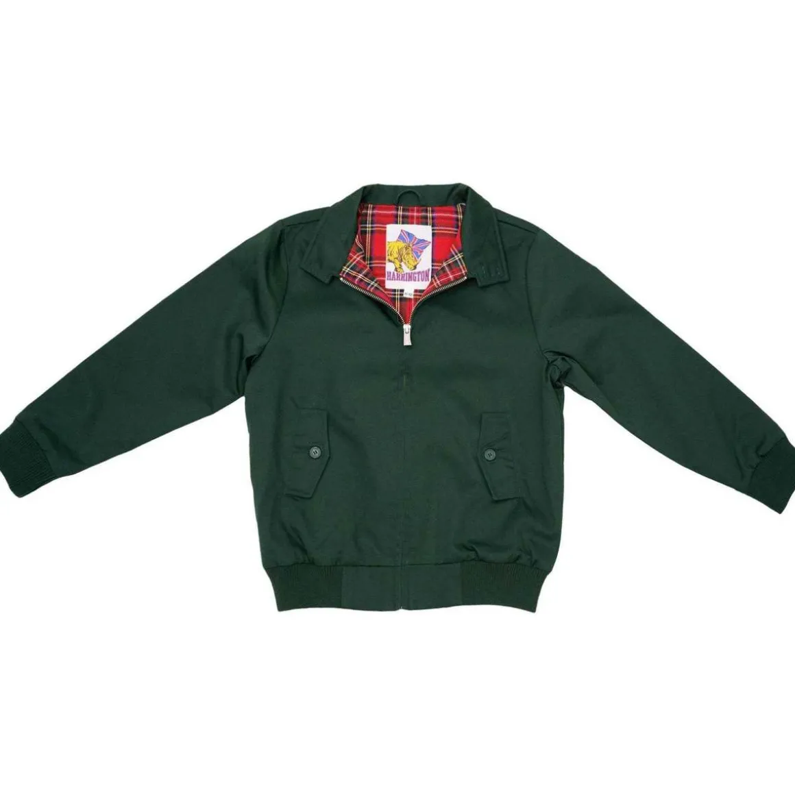 Blouson Harrington enfant racing green