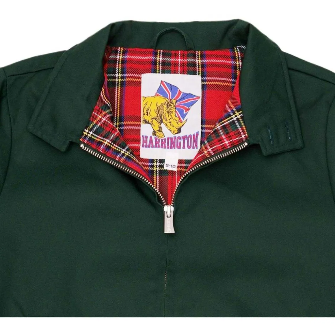 Blouson Harrington enfant racing green