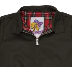 Blouson Harrington enfant kaki