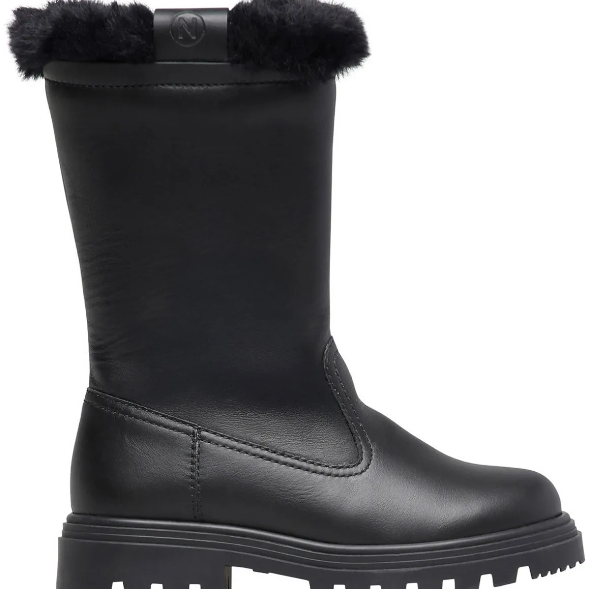 Bottes en cuir et synthétique RAINBI ZIP