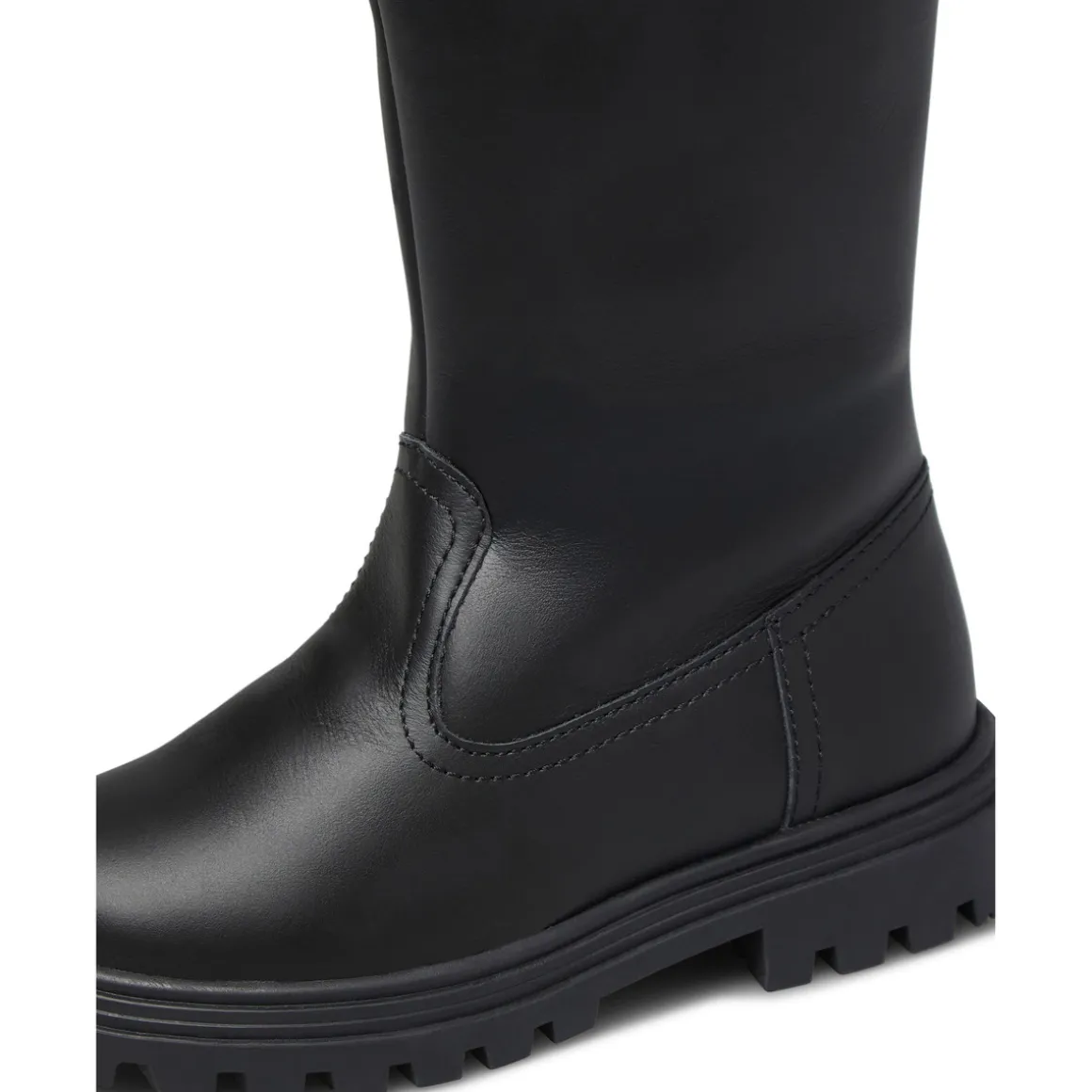 Bottes en cuir et synthétique RAINBI ZIP