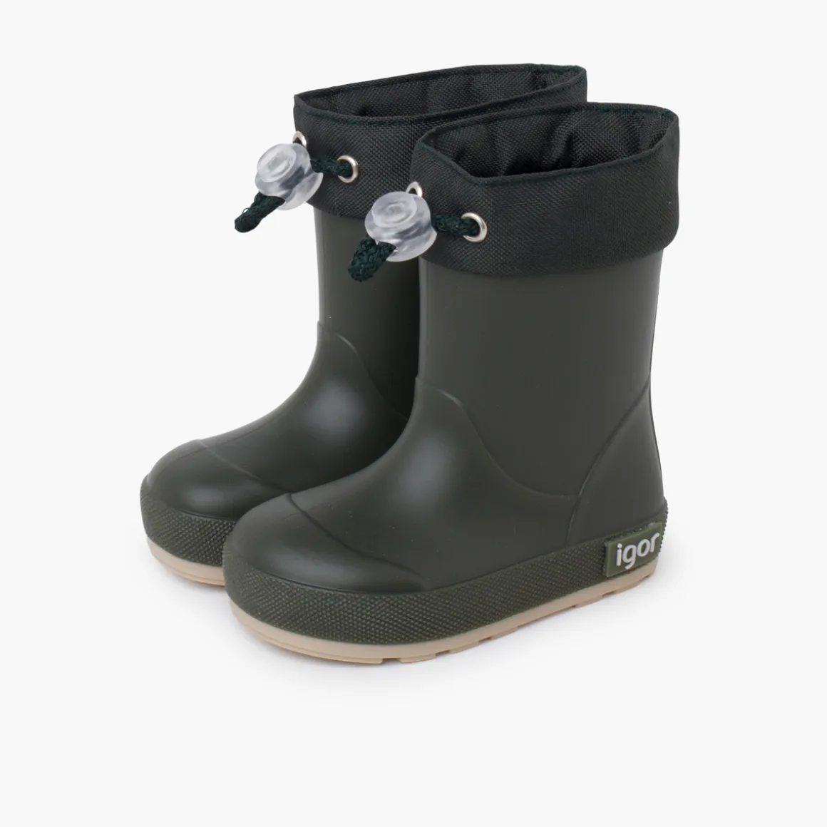 Bottes Pluie Souples Col Ajustable Enfants