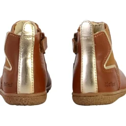 Bottine Cuir Junior Vermillon