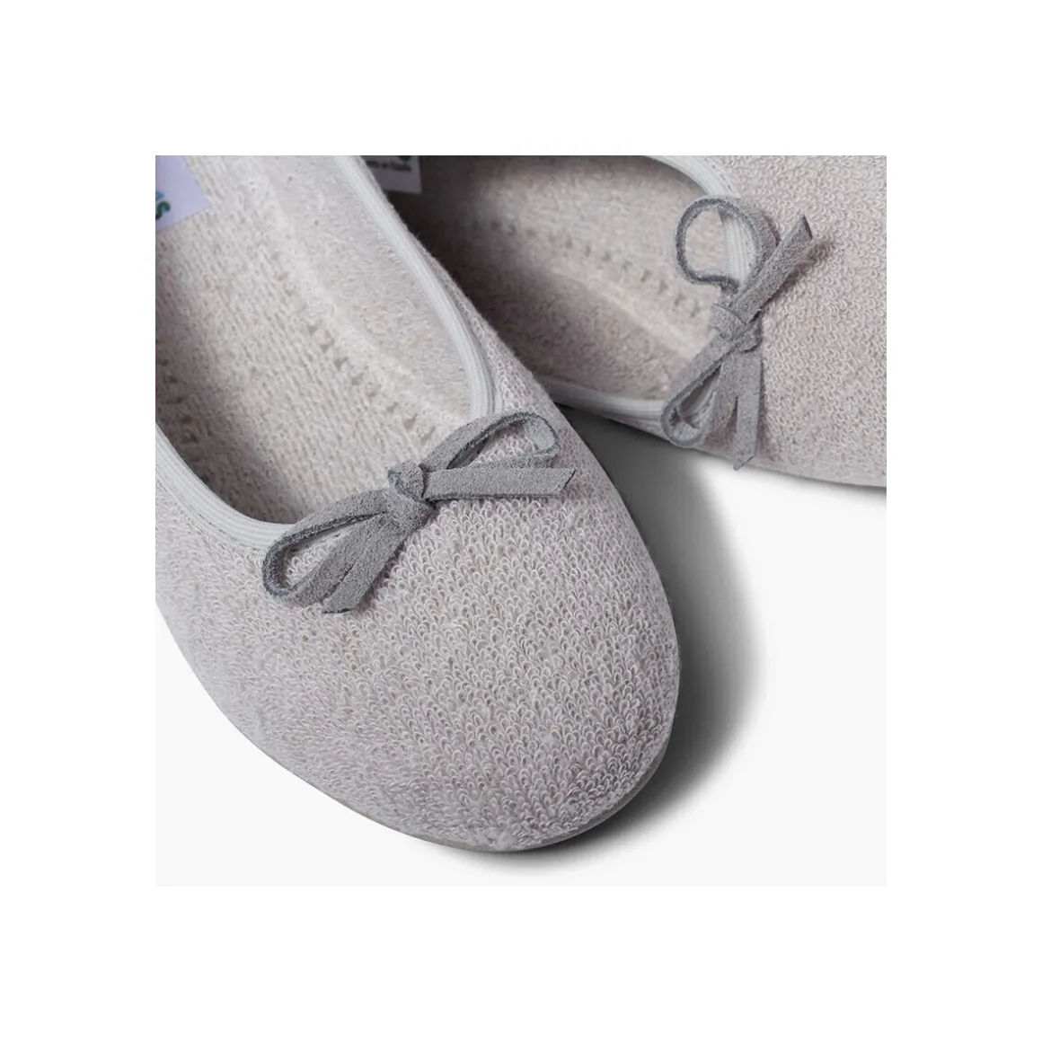 Chaussons Ballerines En Tissue Serviette