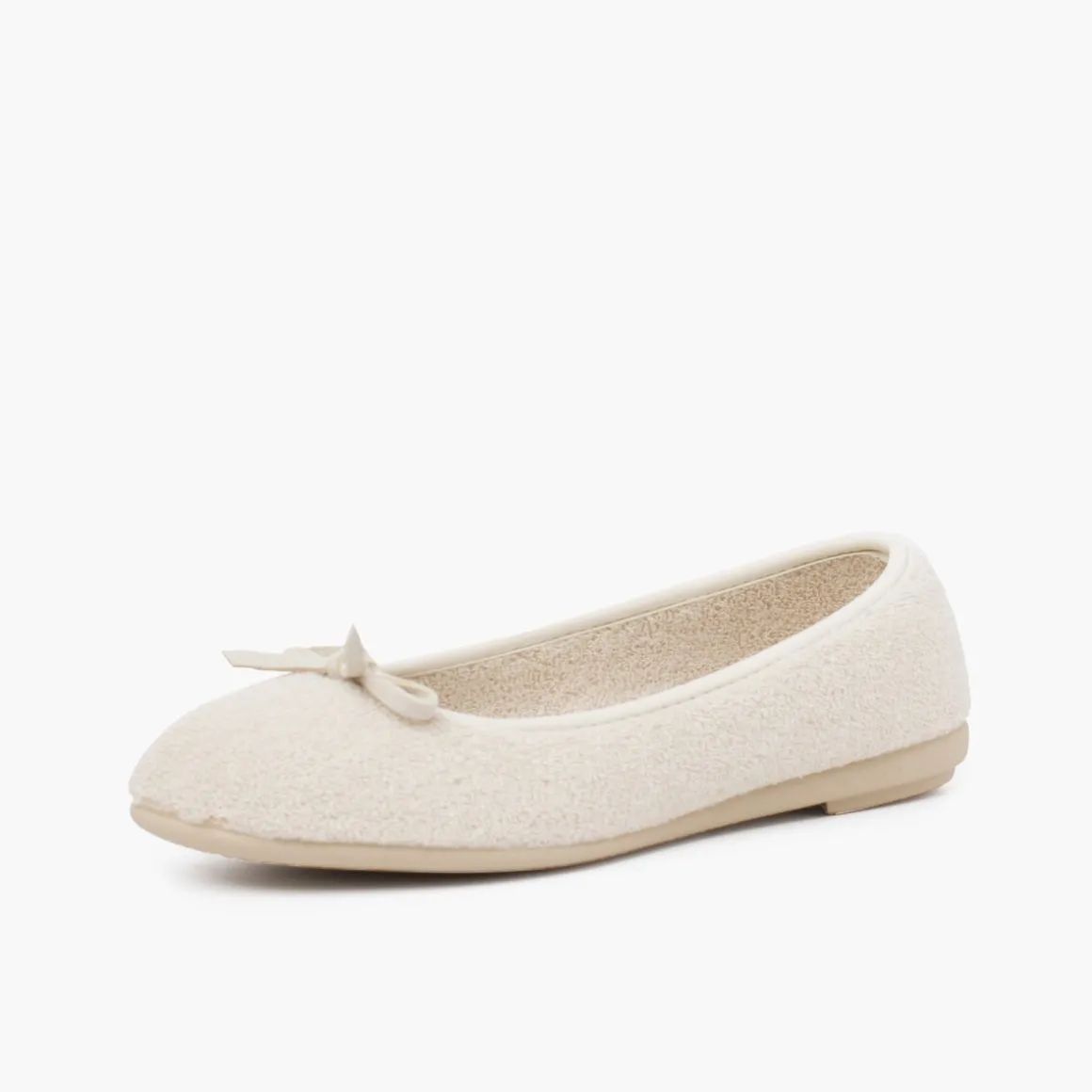 Chaussons Ballerines En Tissue Serviette