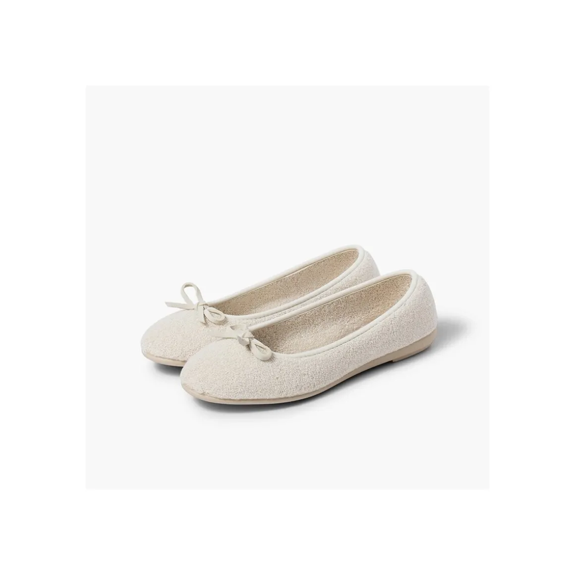 Chaussons Ballerines En Tissue Serviette