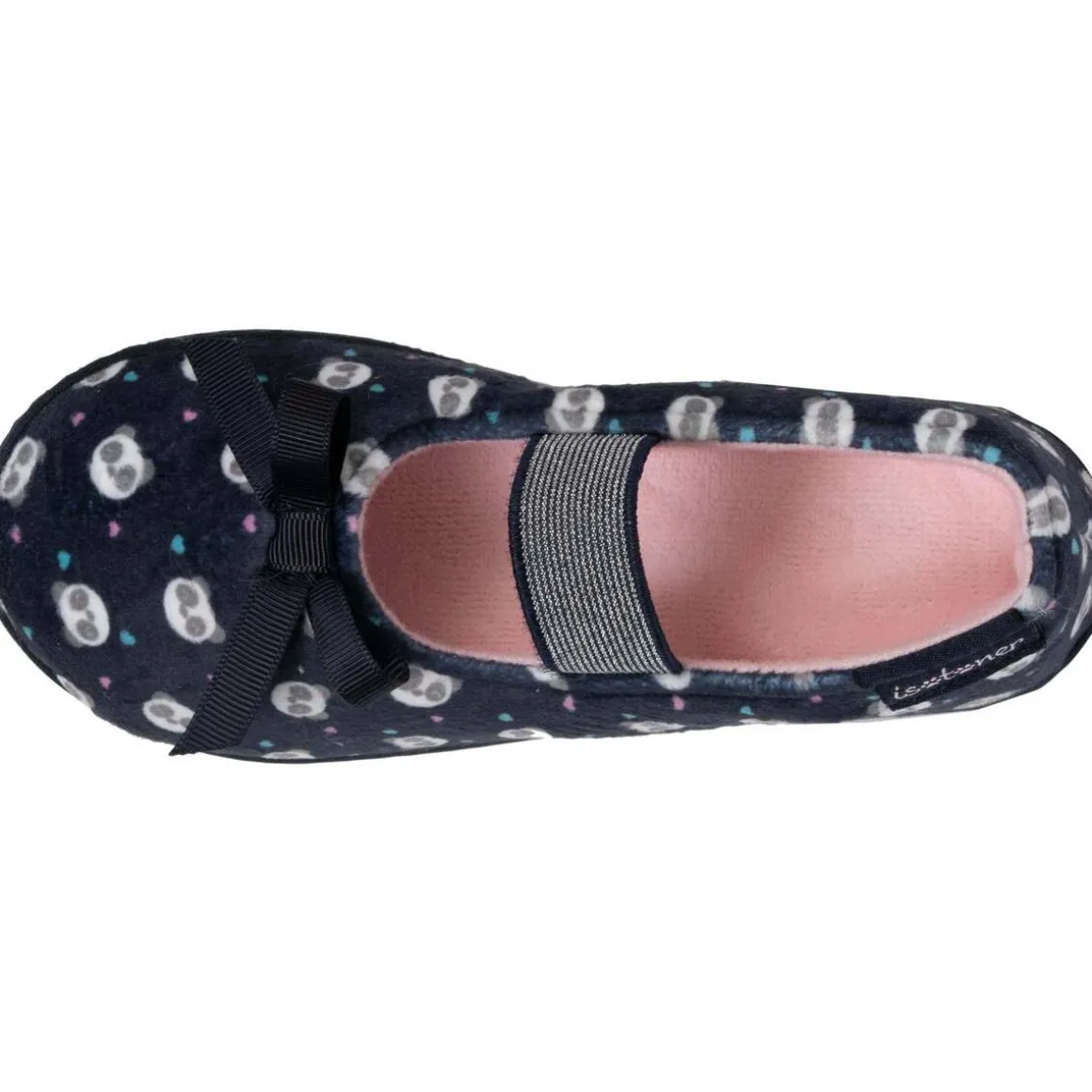 Chaussons ballerines Enfant Marine panda