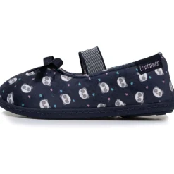 Chaussons ballerines Enfant Marine panda