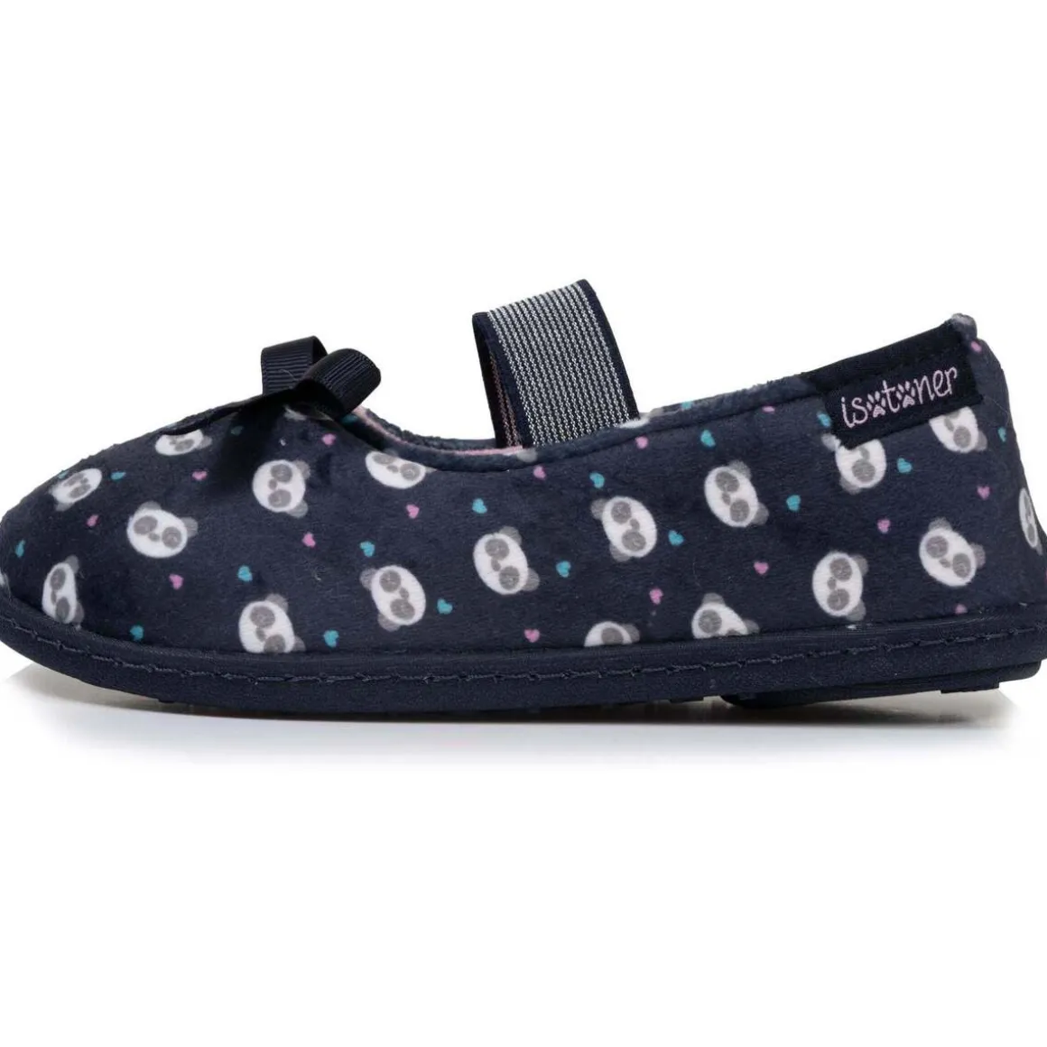 Chaussons ballerines Enfant Marine panda