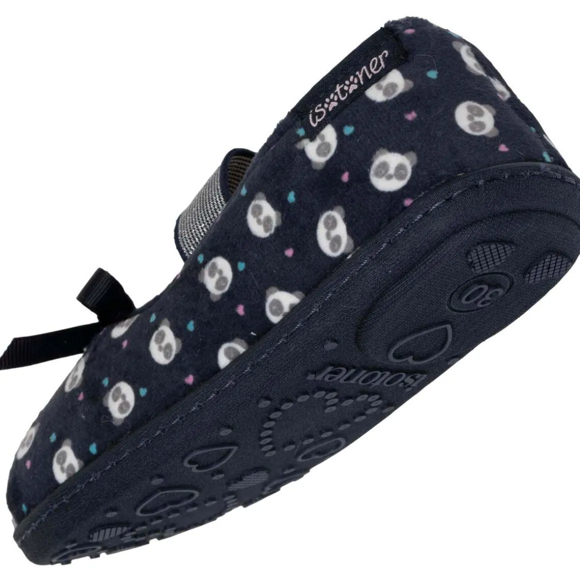 Chaussons ballerines Enfant Marine panda
