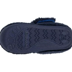 Chaussons bottillons scratch Bébé Marine monstre