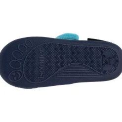 Chaussons bottillons velcro Enfant Marine Tortue