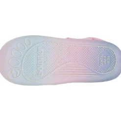 Chaussons bottillons zip Bébé Rose licorne