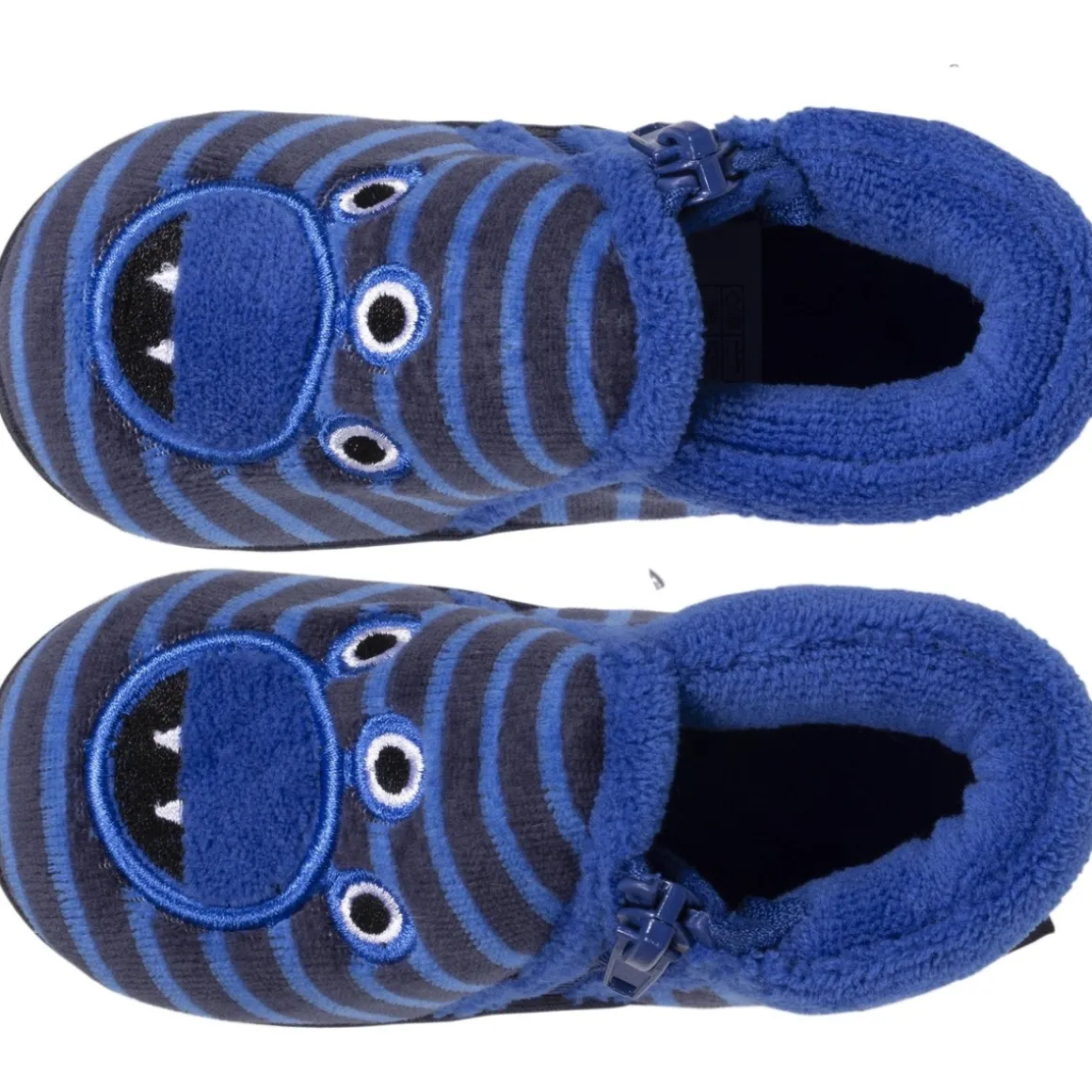 Chaussons bottillons zip Bébé Monstre