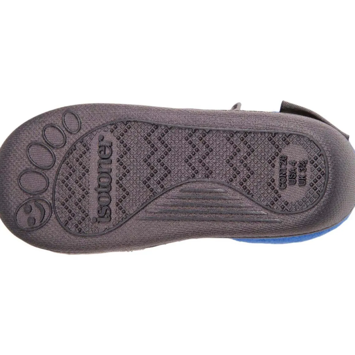 Chaussons bottillons zip Bébé Foot Gris