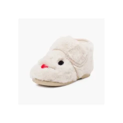Chaussons De Lapin En Fourrure Douce