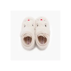 Chaussons De Lapin En Fourrure Douce