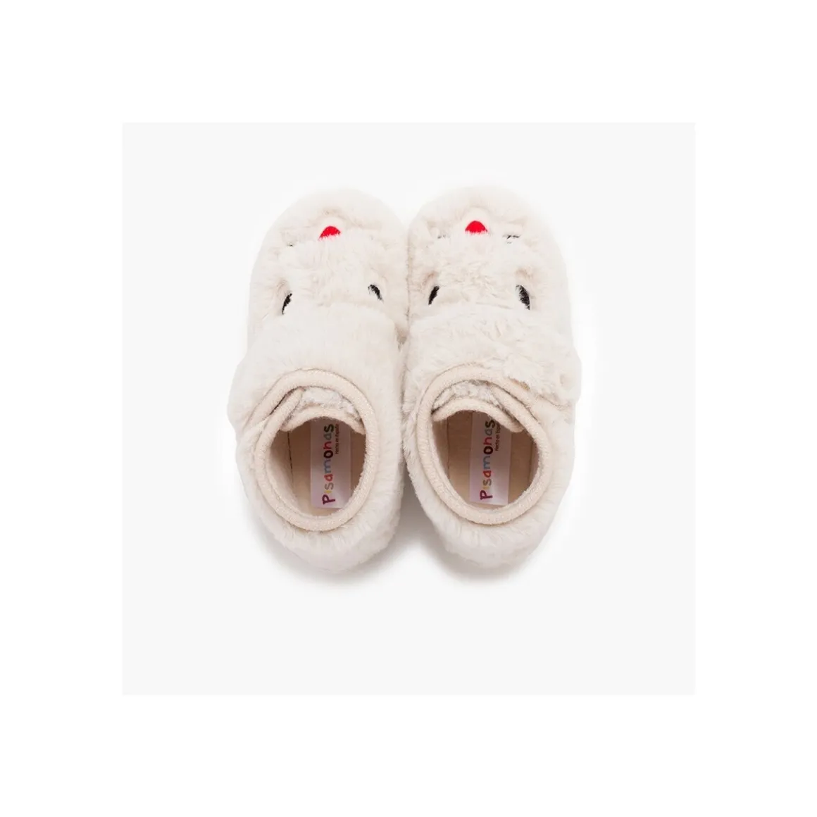 Chaussons De Lapin En Fourrure Douce