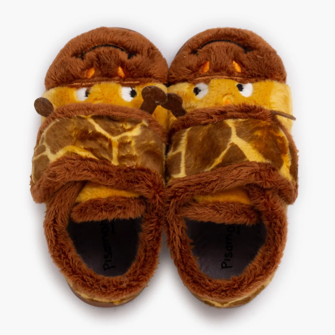 Chaussons Fourrure Girafe