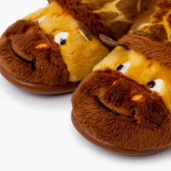 Chaussons Fourrure Girafe