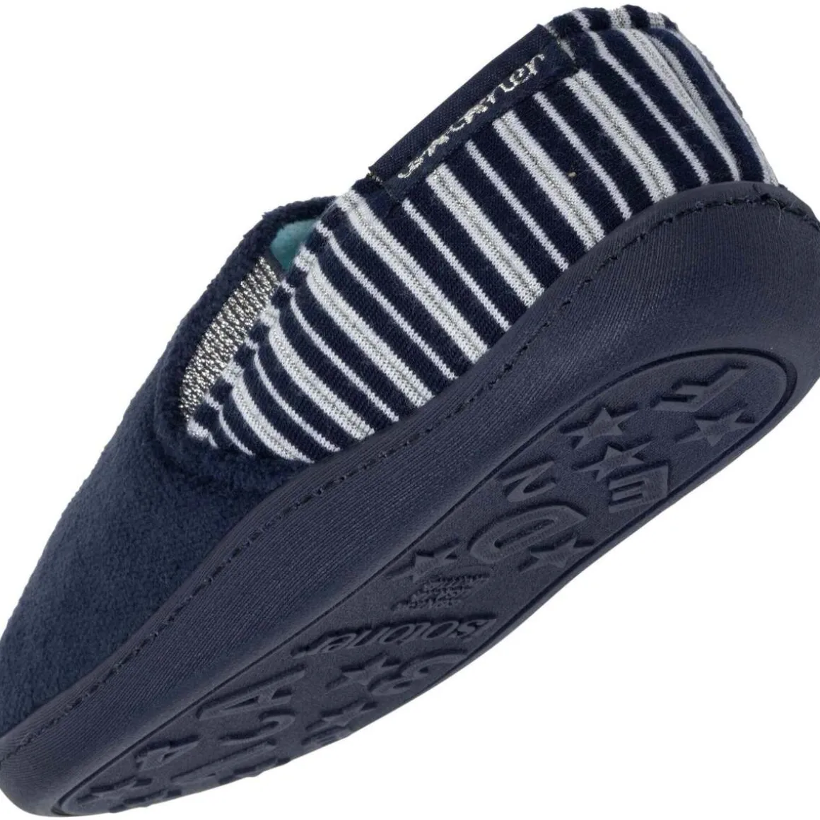 Chaussons mocassins Enfant Marine Tortue