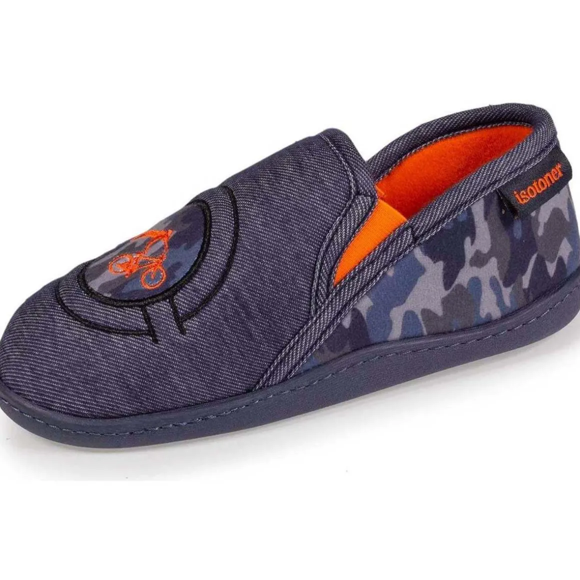 Chaussons mocassins Enfant Denim Marine