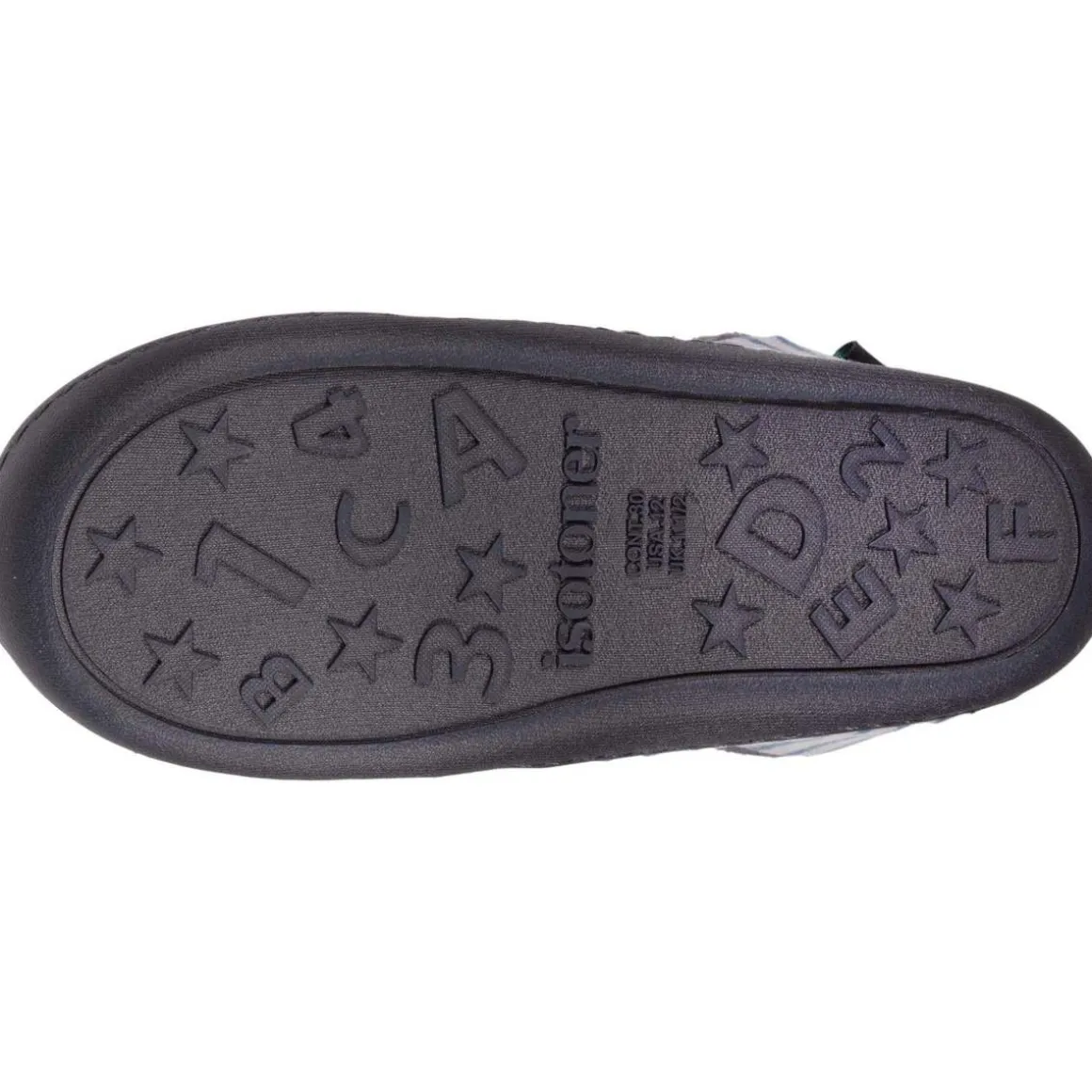 Chaussons mocassins Enfant Monstre rayé