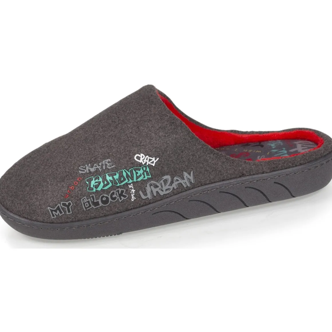 Chaussons mules Junior Gris Foncé