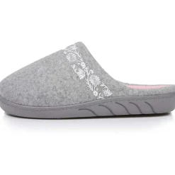 Chaussons mules Junior arabesques Gris chiné