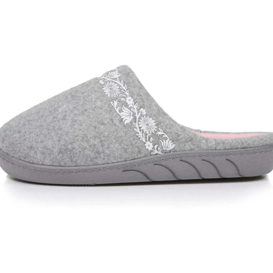 Chaussons mules Junior arabesques Gris chiné