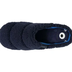 Chaussons mules Junior Marine matelassé