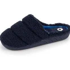 Chaussons mules Junior Marine matelassé