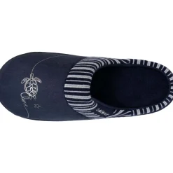 Chaussons mules Junior Marine Tortue