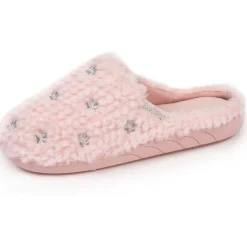 Chaussons mules Junior Rose chat
