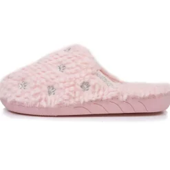 Chaussons mules Junior Rose chat