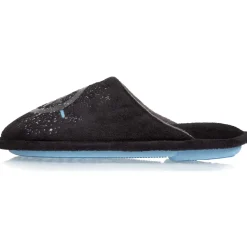 Chaussons mules Plates junior Noir