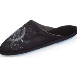 Chaussons mules Plates junior Noir