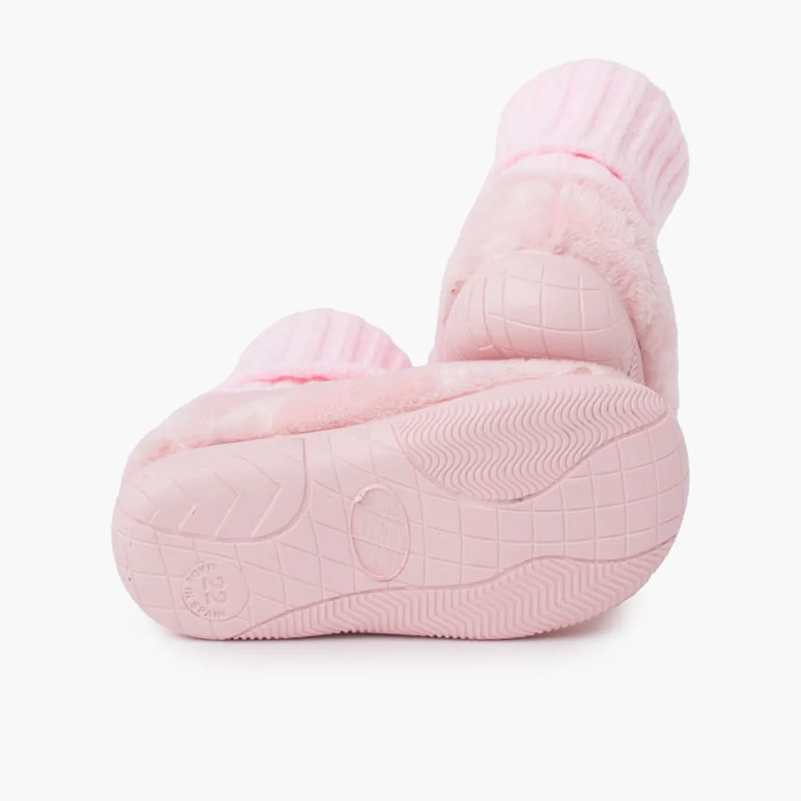 Chaussons Ours En Fourrure Douce Chaussettes