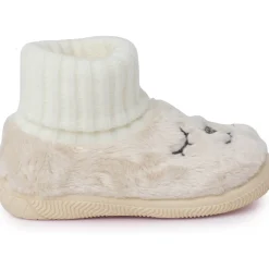 Chaussons Ours En Fourrure Douce Chaussettes