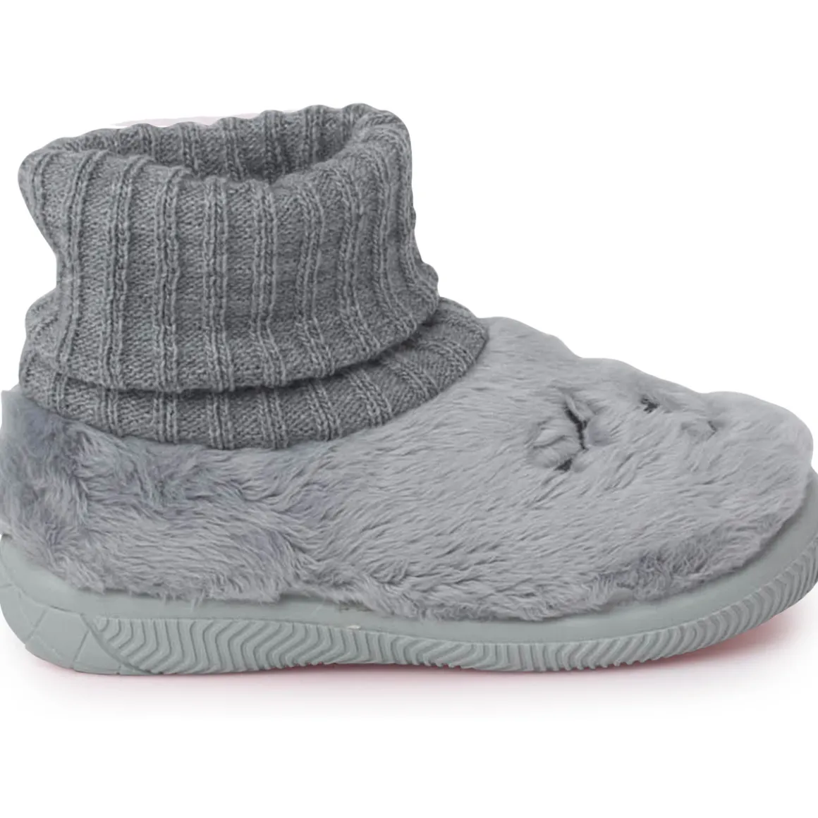 Chaussons Ours En Fourrure Douce Chaussettes