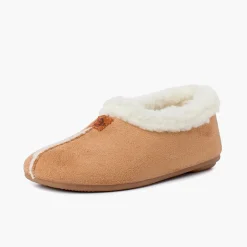 Chaussons Pantoufles Façon Peau De Mouton