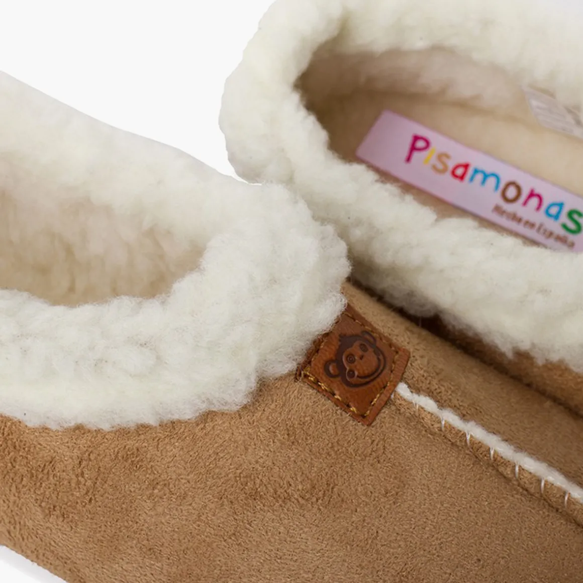 Chaussons Pantoufles Façon Peau De Mouton