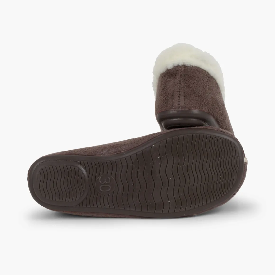Chaussons Pantoufles Façon Peau De Mouton