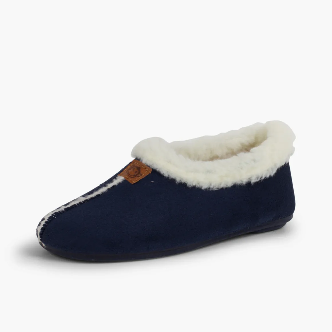 Chaussons Pantoufles Façon Peau De Mouton